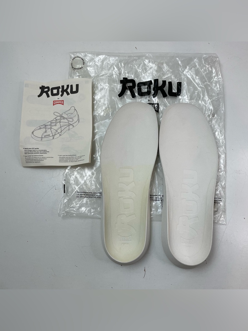 New Roku Footbeds Women size 39A ~ part only~ for replacement